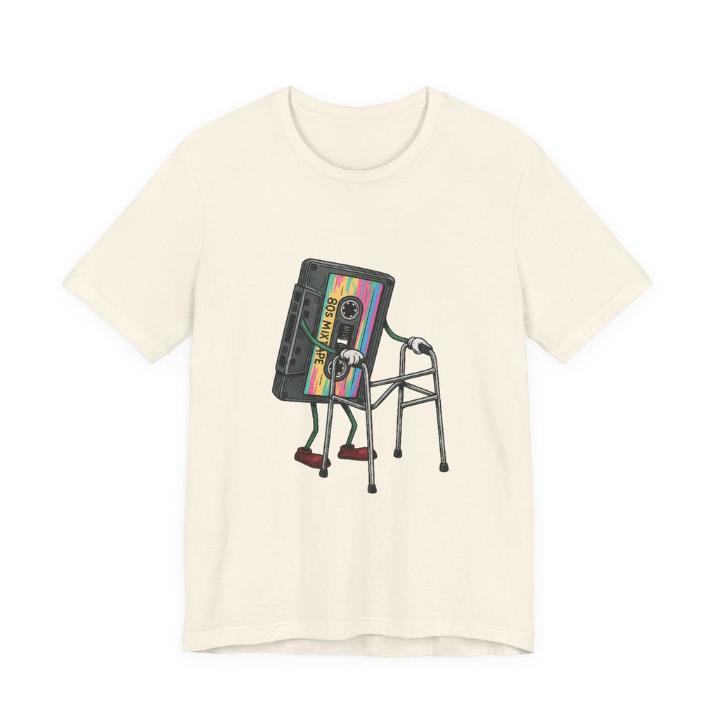 Cassette Tape T-Shirt, 80s Retro Music Vintage T Shirt by PopCultureByDesign36