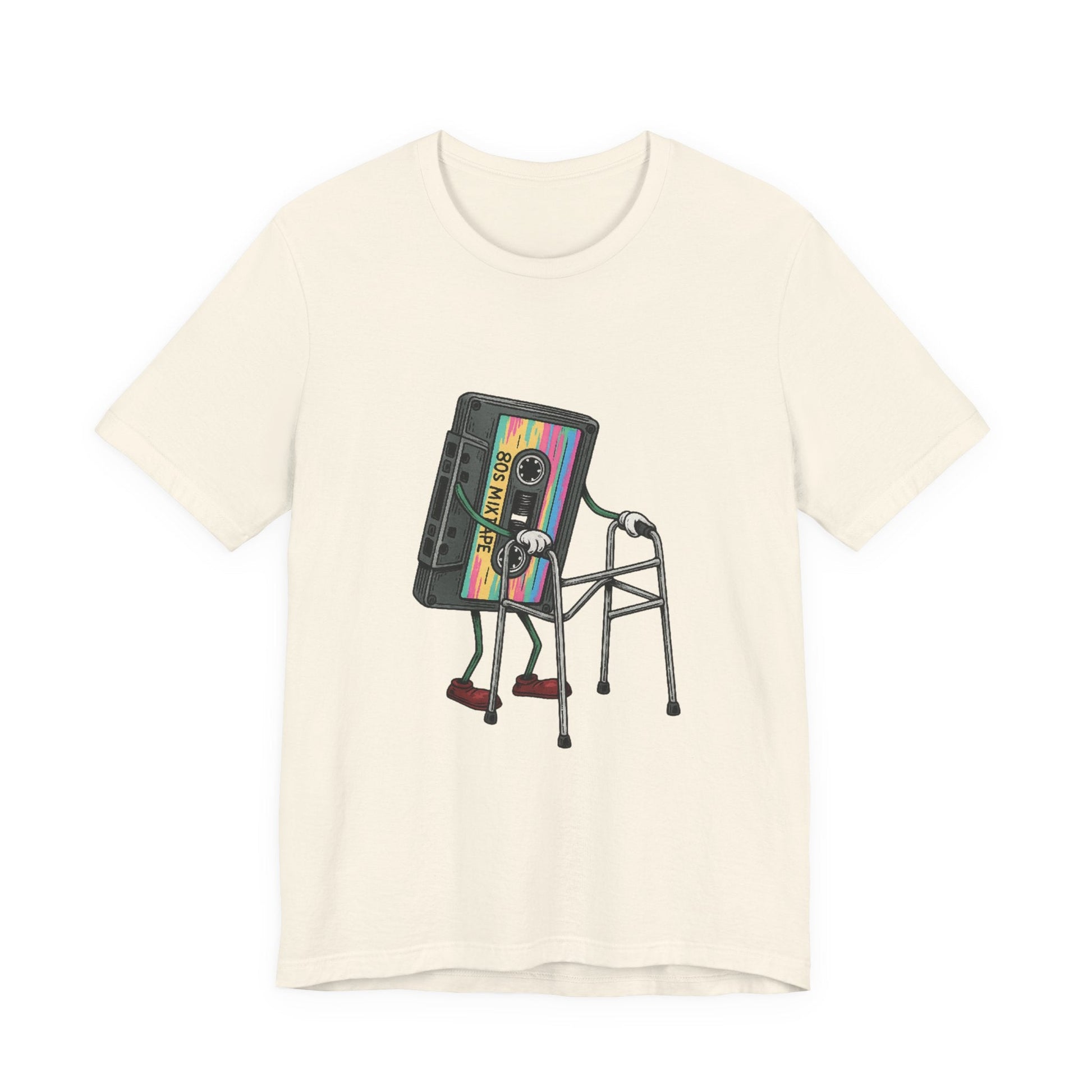 Cassette Tape T-Shirt, 80s Retro Music Vintage T Shirt - Popbydesign