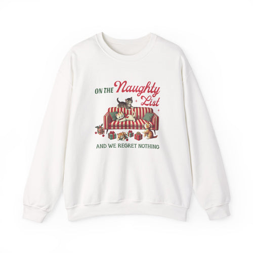 Cat Christmas Sweater,Cat Sweatshirt, Kitten Christmas Shirt by PopCultureByDesign36