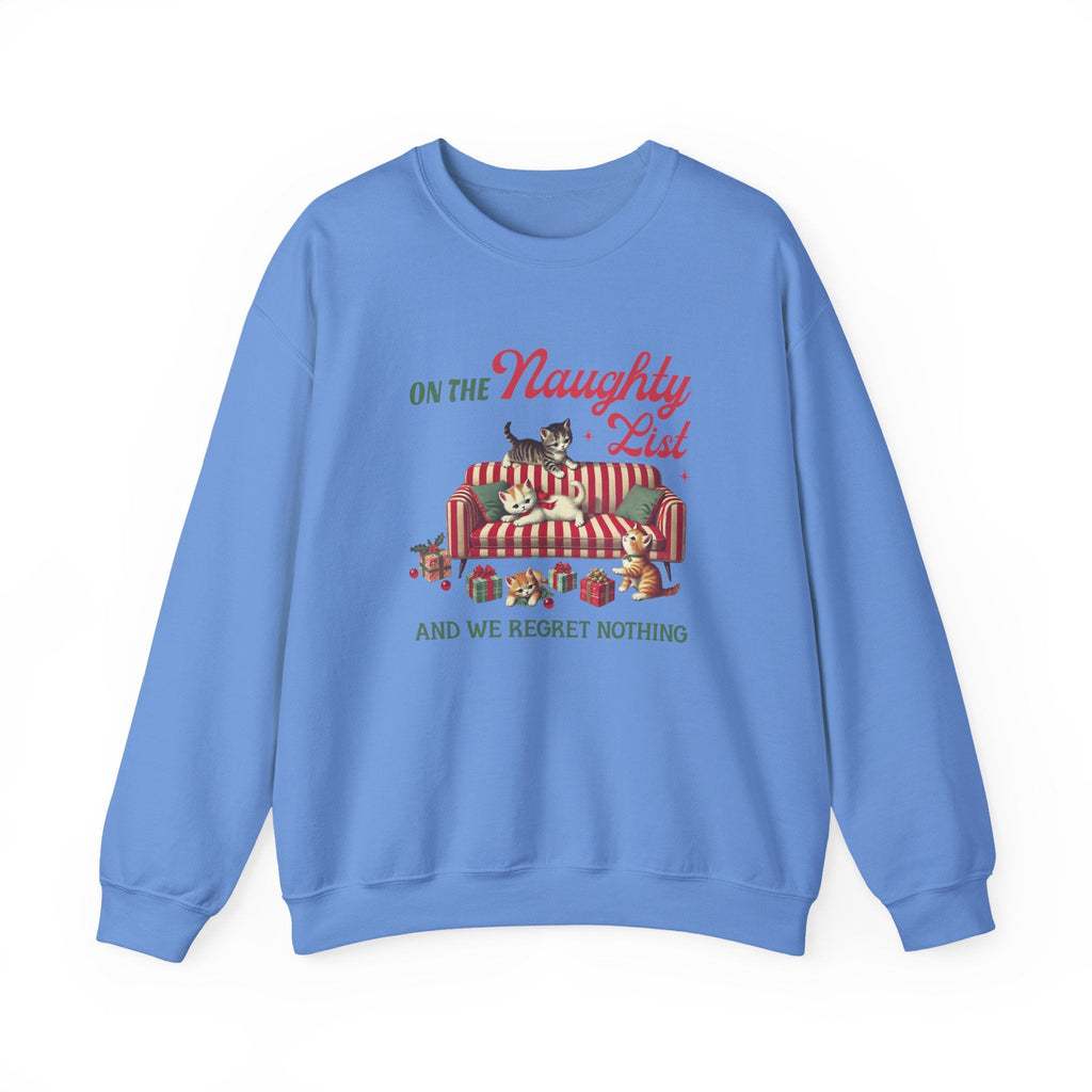 Cat Christmas Sweater,Cat Sweatshirt, Kitten Christmas Shirt by PopCultureByDesign36
