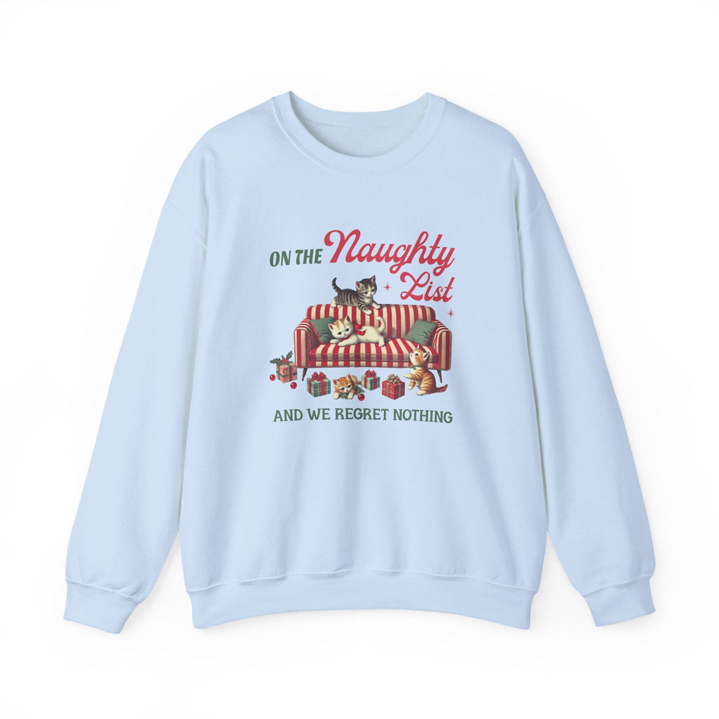 Cat Christmas Sweater,Cat Sweatshirt, Kitten Christmas Shirt by PopCultureByDesign36