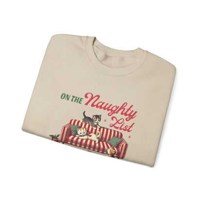 Cat Christmas Sweater,Cat Sweatshirt, Kitten Christmas Shirt - Popbydesign