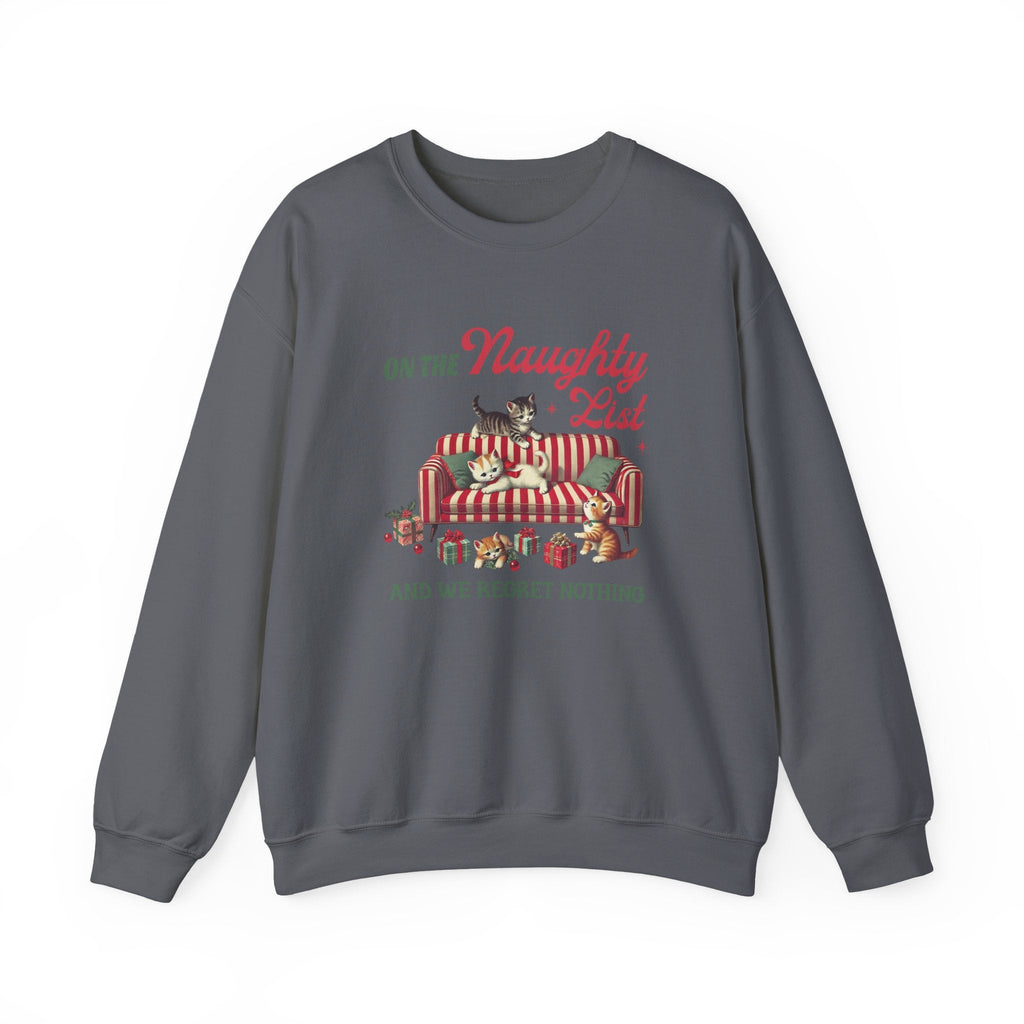 Cat Christmas Sweater,Cat Sweatshirt, Kitten Christmas Shirt by PopCultureByDesign36