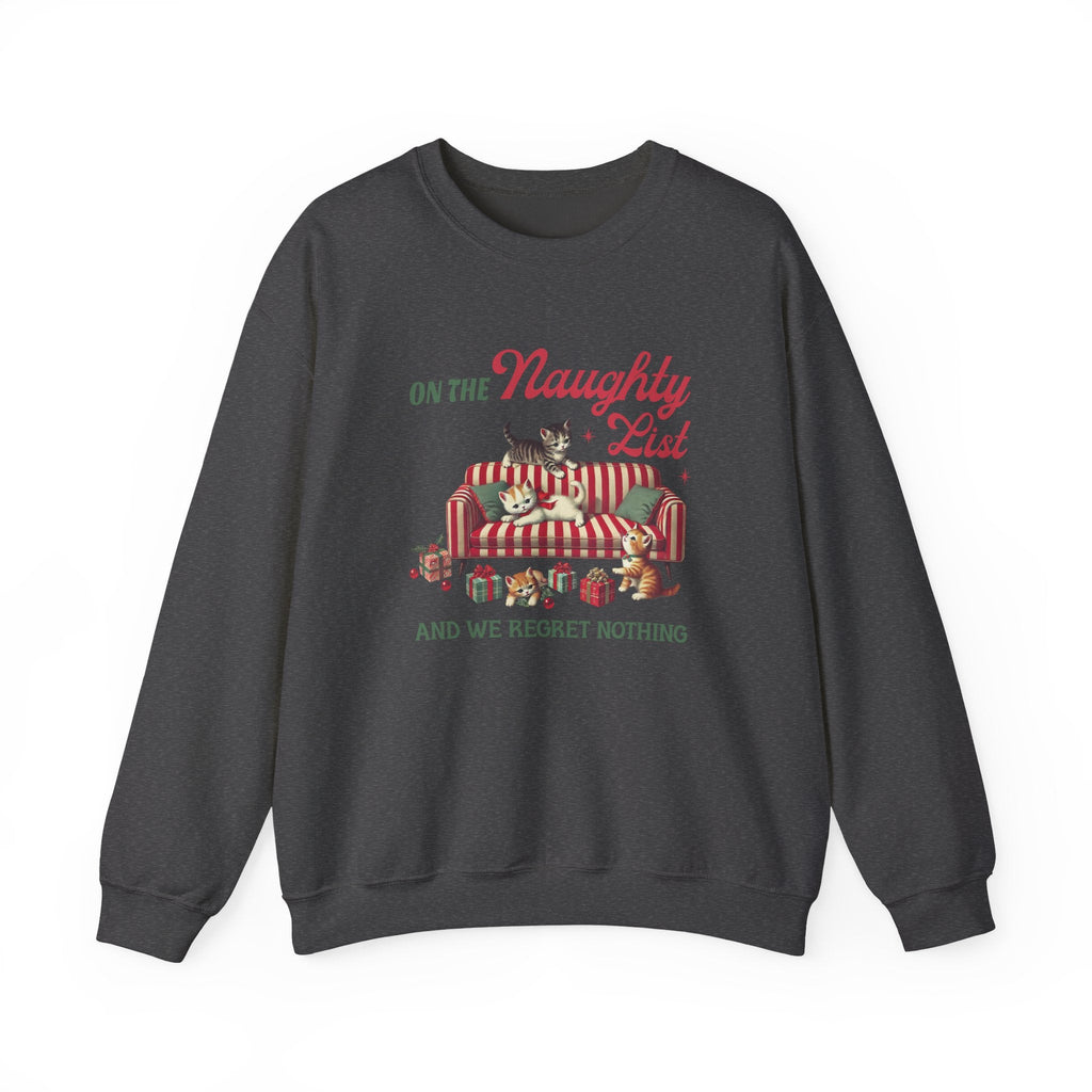 Cat Christmas Sweater,Cat Sweatshirt, Kitten Christmas Shirt by PopCultureByDesign36