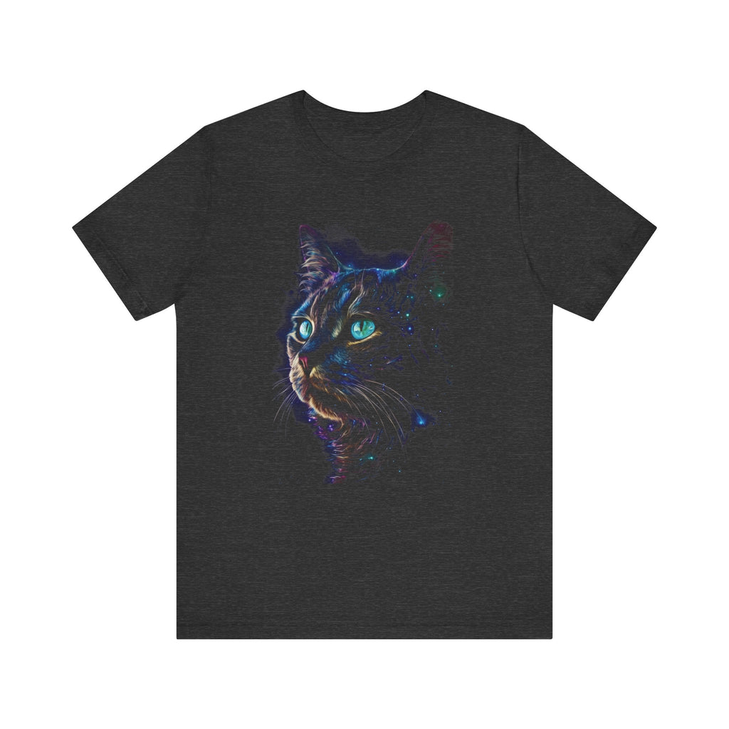 Celestial Black Cat Moon Shirt, Galaxy Tee, Cat Moon by PopCultureByDesign36