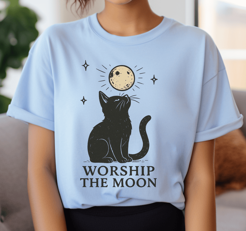 Celestial Cat Shirt, Cute Kitten Shirt, Cat Lover Shirt by PopCultureByDesign36