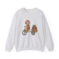 Christmas Bike Ride Sweatshirt, Santa Hat Daughter Gift by PopCultureByDesign36
