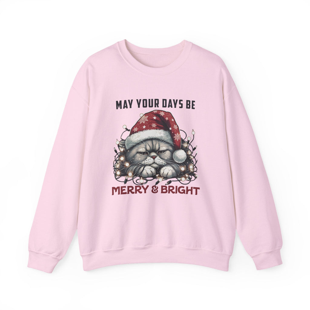 Christmas Cat Sweatshirt, Holiday Cat Sweatshirt by PopCultureByDesign36