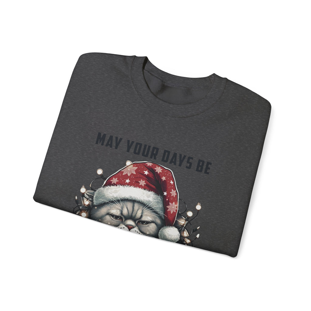 Christmas Cat Sweatshirt, Holiday Cat Sweatshirt by PopCultureByDesign36