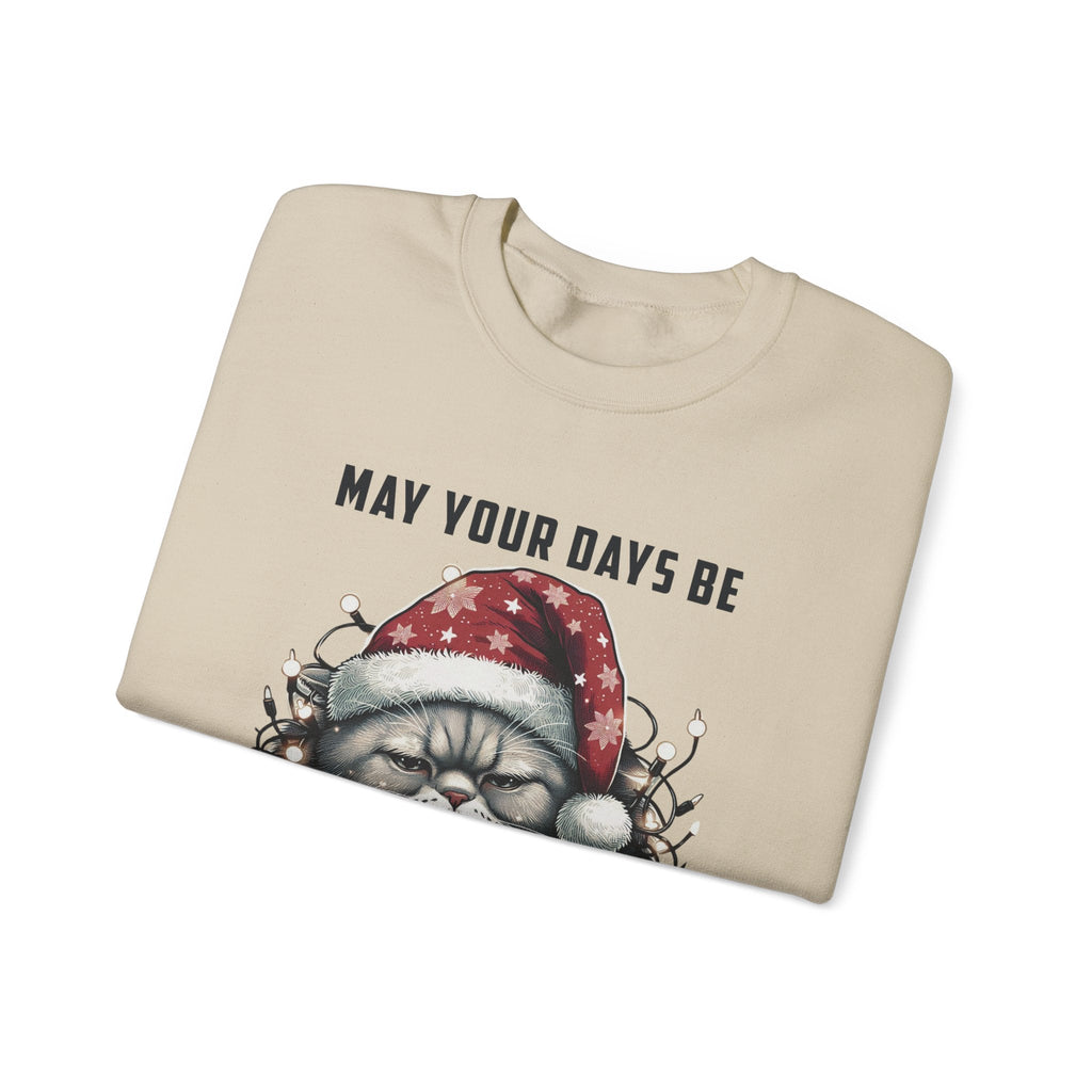 Christmas Cat Sweatshirt, Holiday Cat Sweatshirt by PopCultureByDesign36