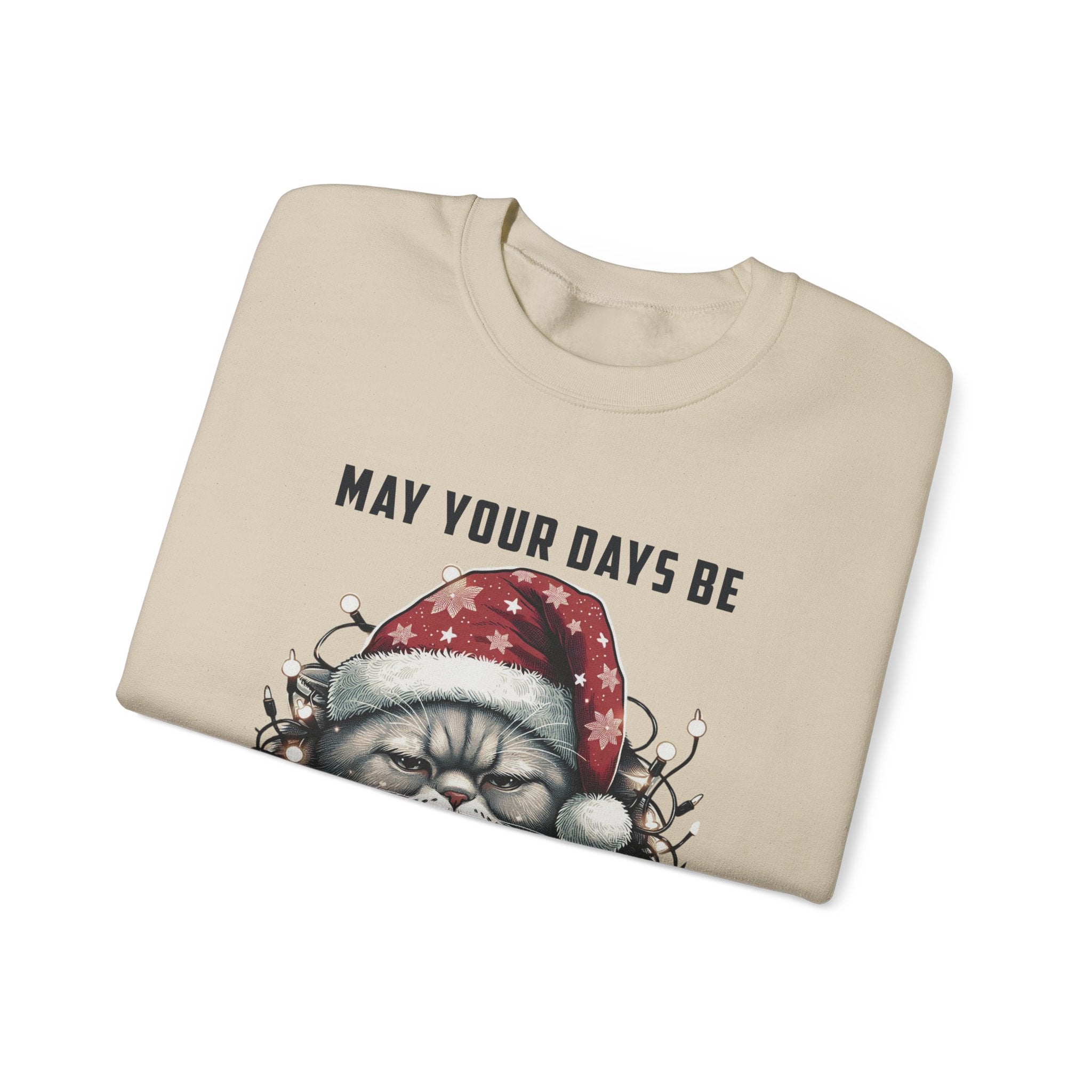 Christmas Cat Sweatshirt, Holiday Cat Sweatshirt by PopCultureByDesign36