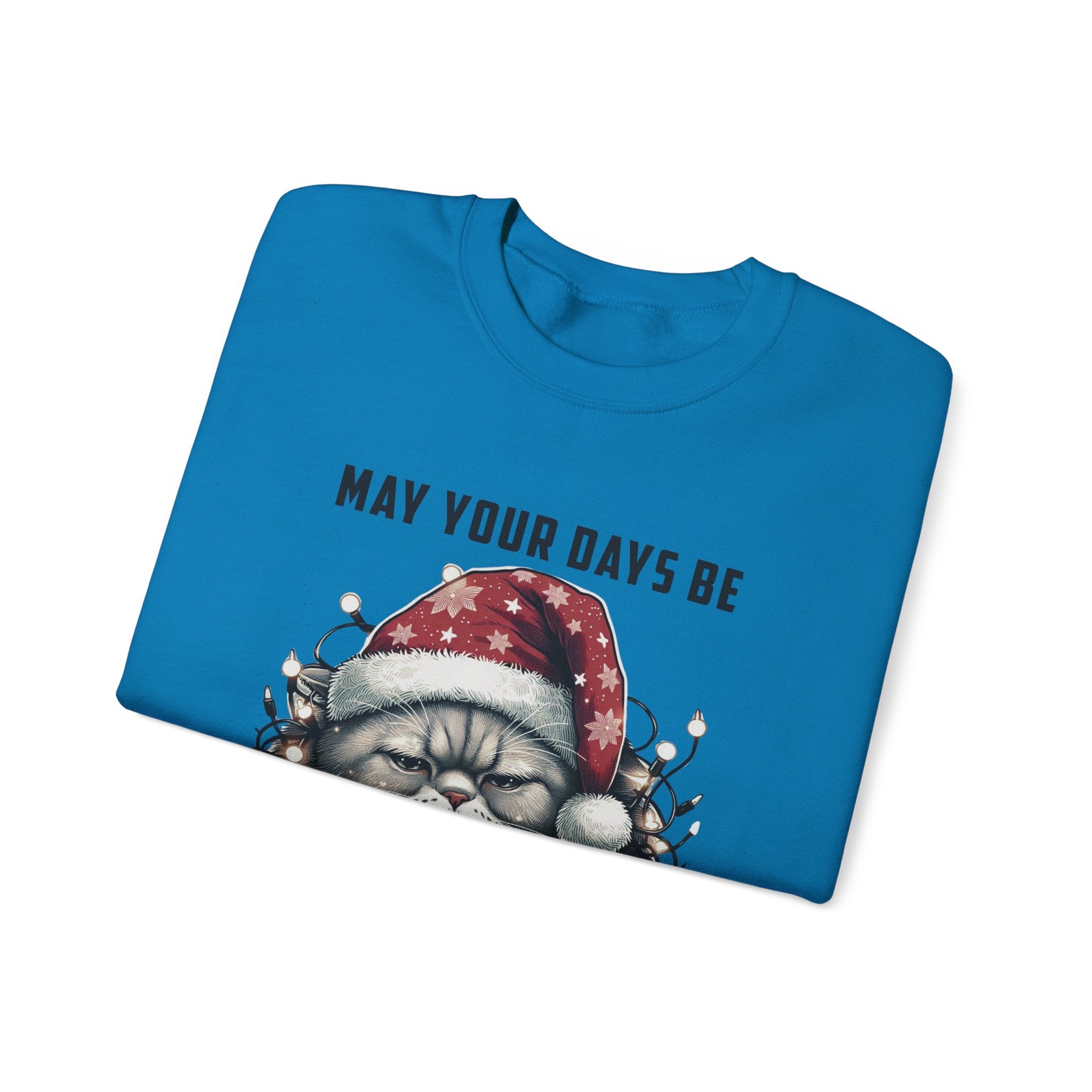 Christmas Cat Sweatshirt, Holiday Cat Sweatshirt by PopCultureByDesign36