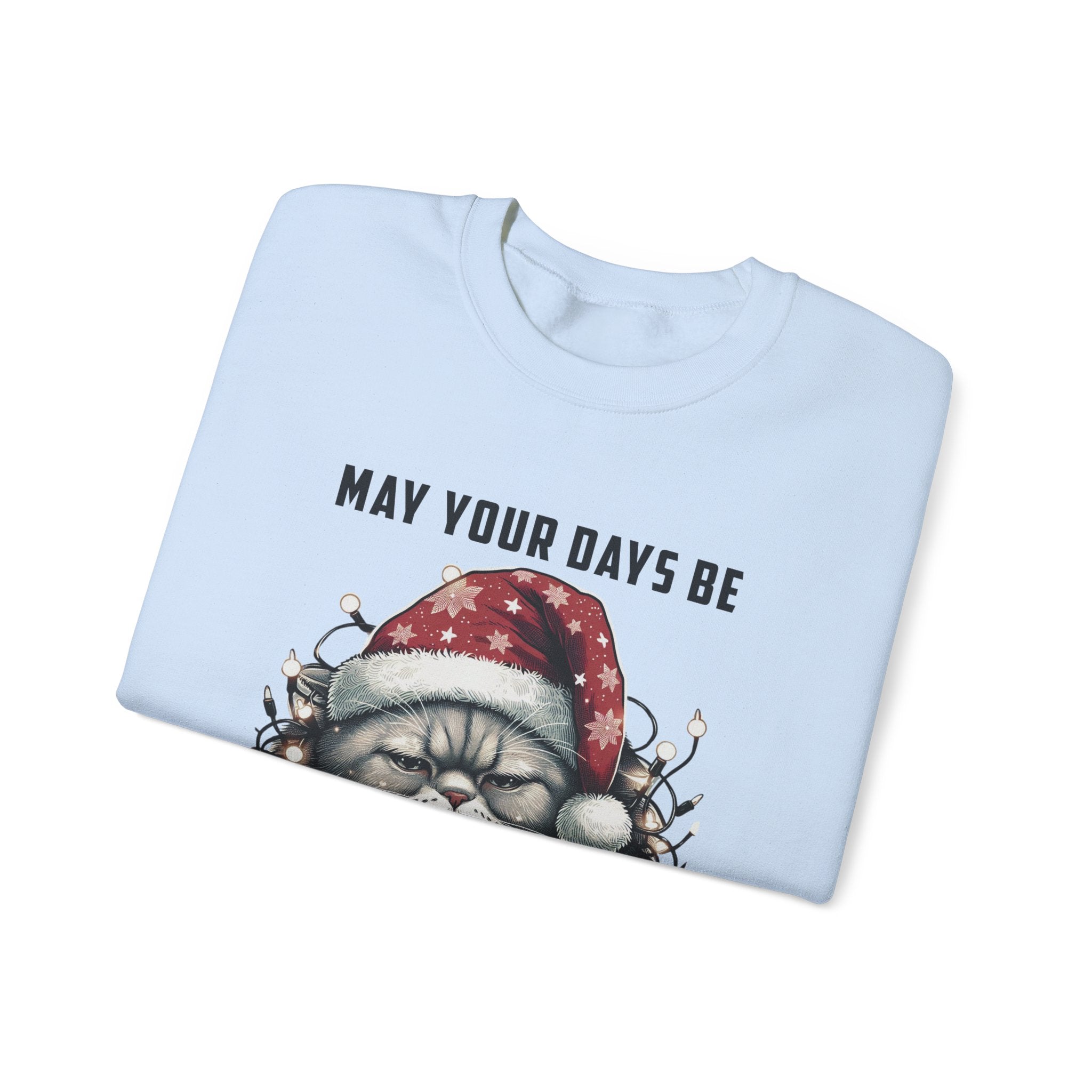 Christmas Cat Sweatshirt, Holiday Cat Sweatshirt by PopCultureByDesign36