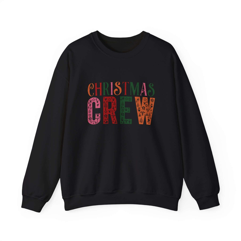 Christmas Crew Sweatshirt, Winter Festive Sweater by PopCultureByDesign36