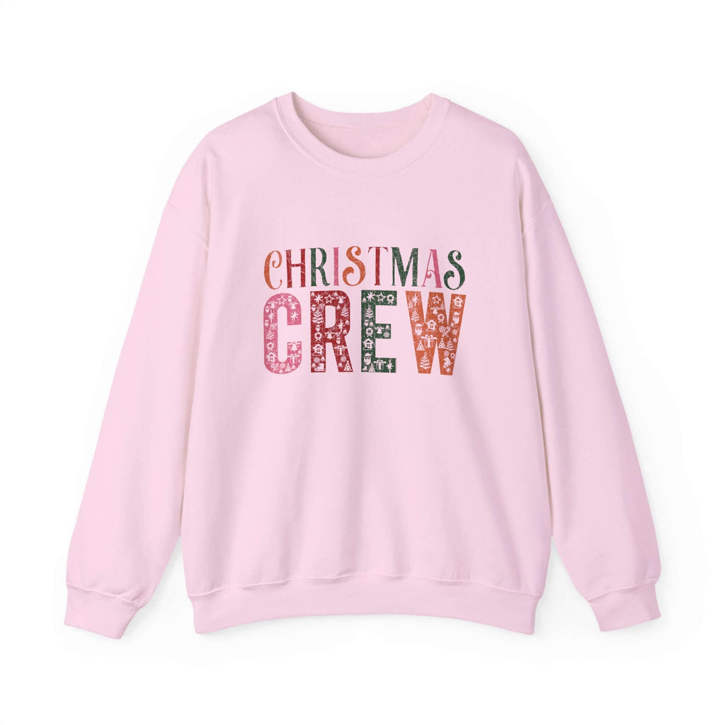 Christmas Crew Sweatshirt, Winter Festive Sweater by PopCultureByDesign36