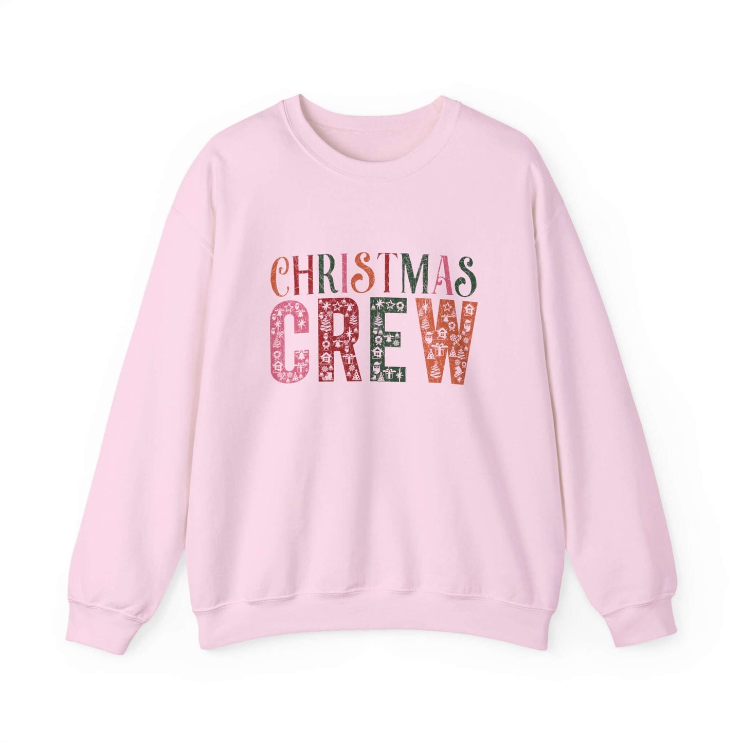 Christmas Crew Sweatshirt, Winter Festive Sweater - Popbydesign
