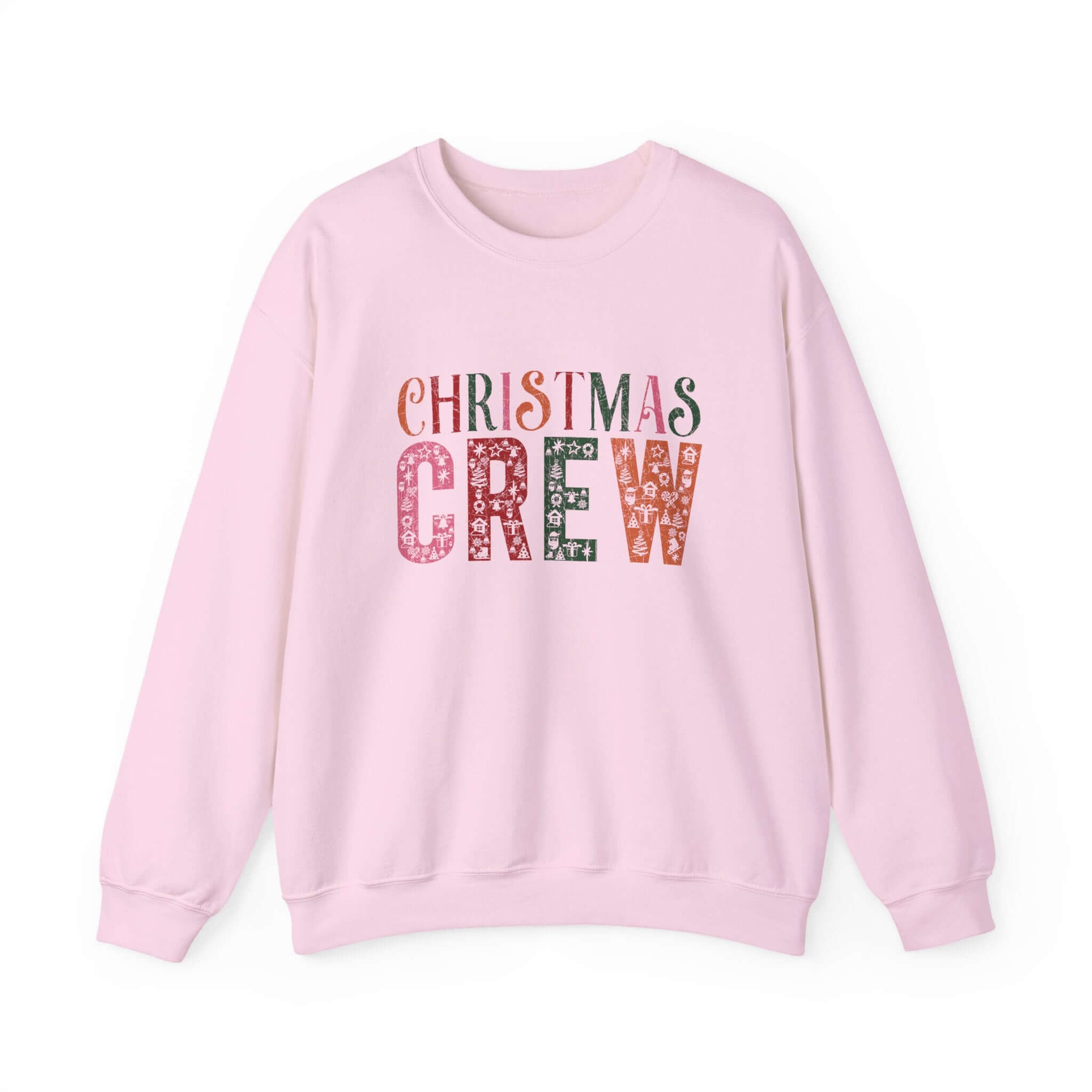 Christmas Crew Sweatshirt, Winter Festive Sweater by PopCultureByDesign36