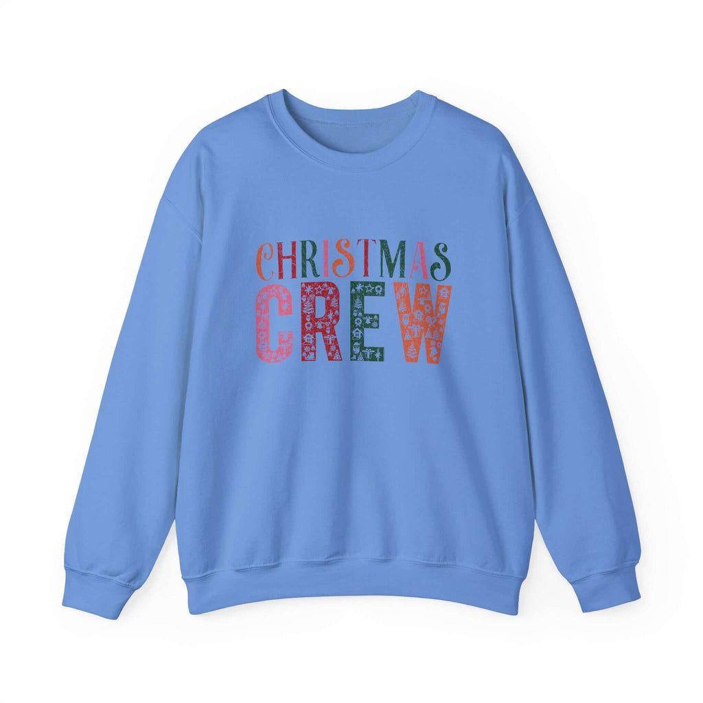 Christmas Crew Sweatshirt, Winter Festive Sweater by PopCultureByDesign36