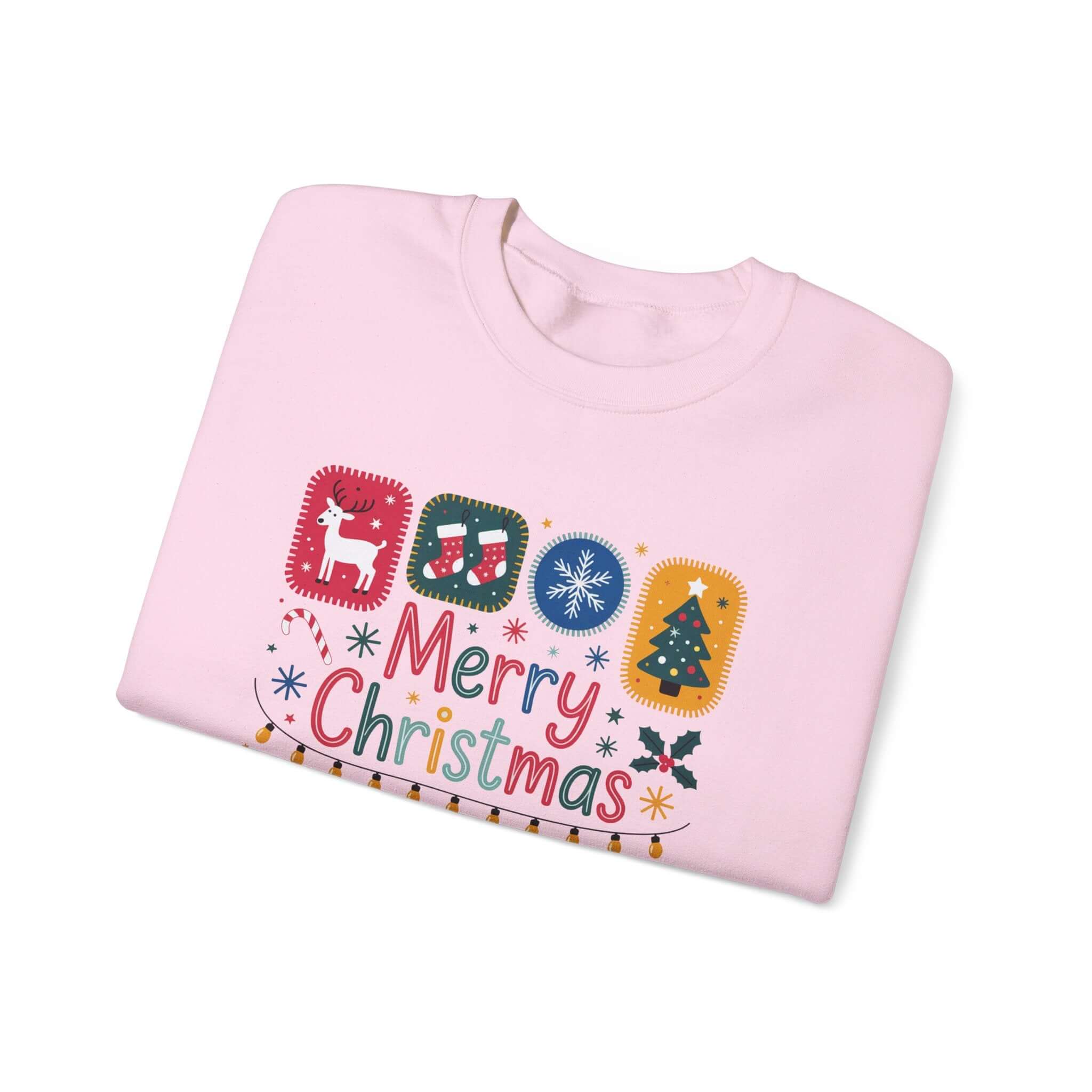 Christmas Cute Collage Sweatshirt, Winter Collage Seasonal Sweatshirt by PopCultureByDesign36