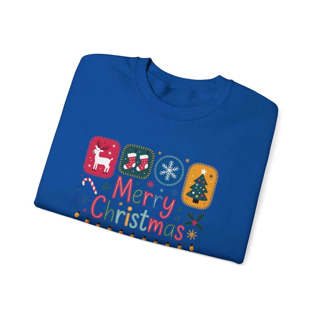 Christmas Cute Collage Sweatshirt, Winter Collage Seasonal Sweatshirt by PopCultureByDesign36