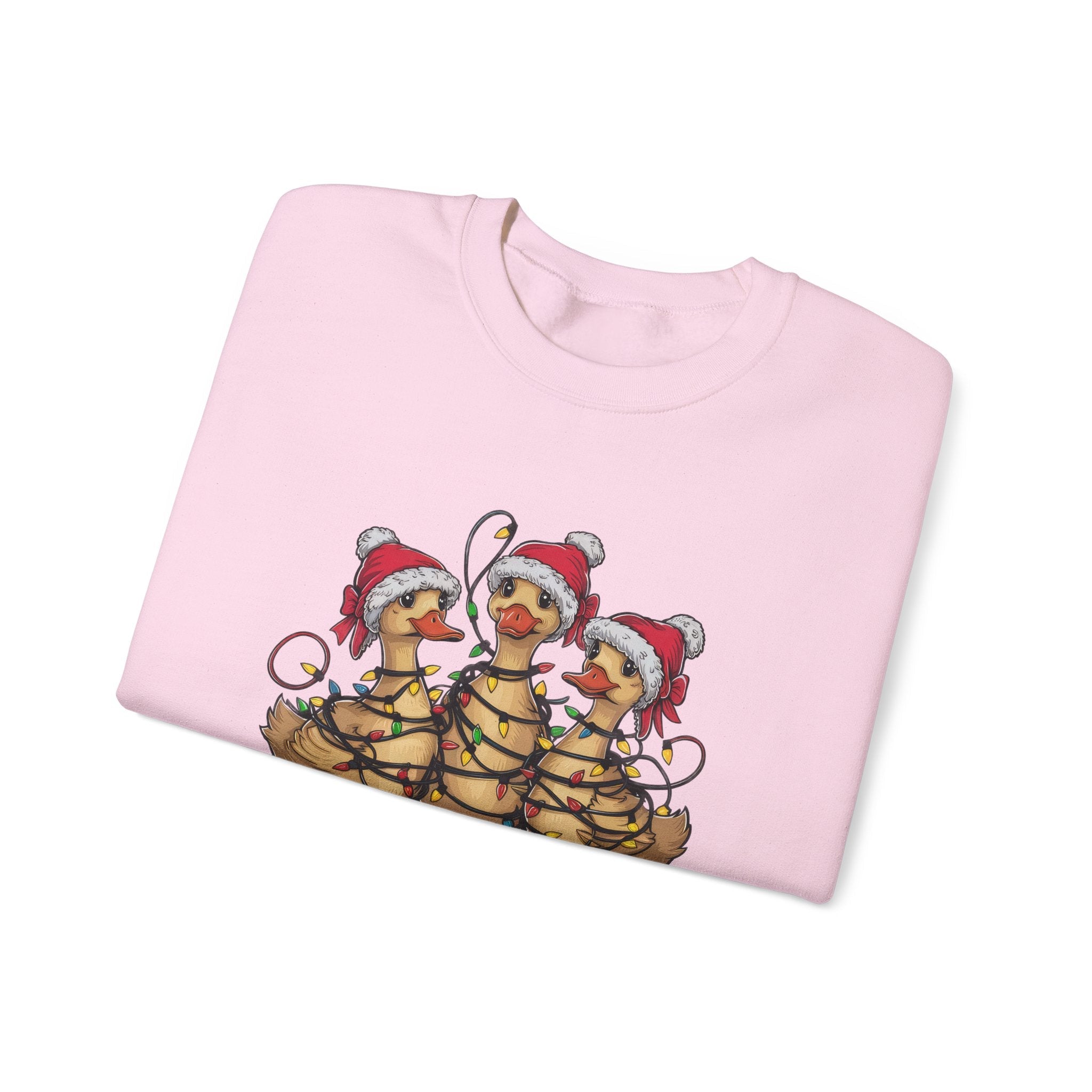 Christmas Ducks Sweatshirt, Animals Christmas Sweatshirt by PopCultureByDesign36