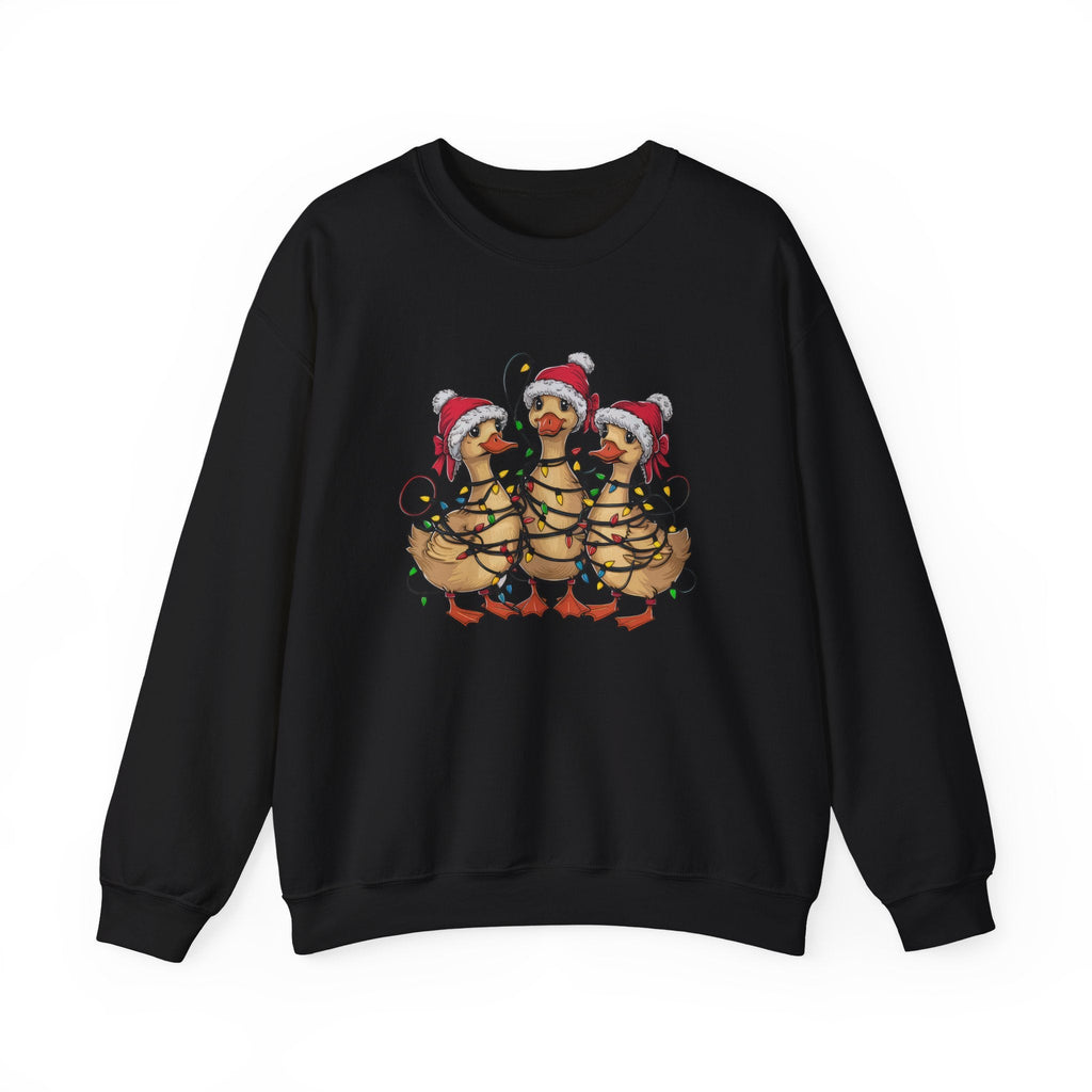 Christmas Ducks Sweatshirt, Animals Christmas Sweatshirt by PopCultureByDesign36