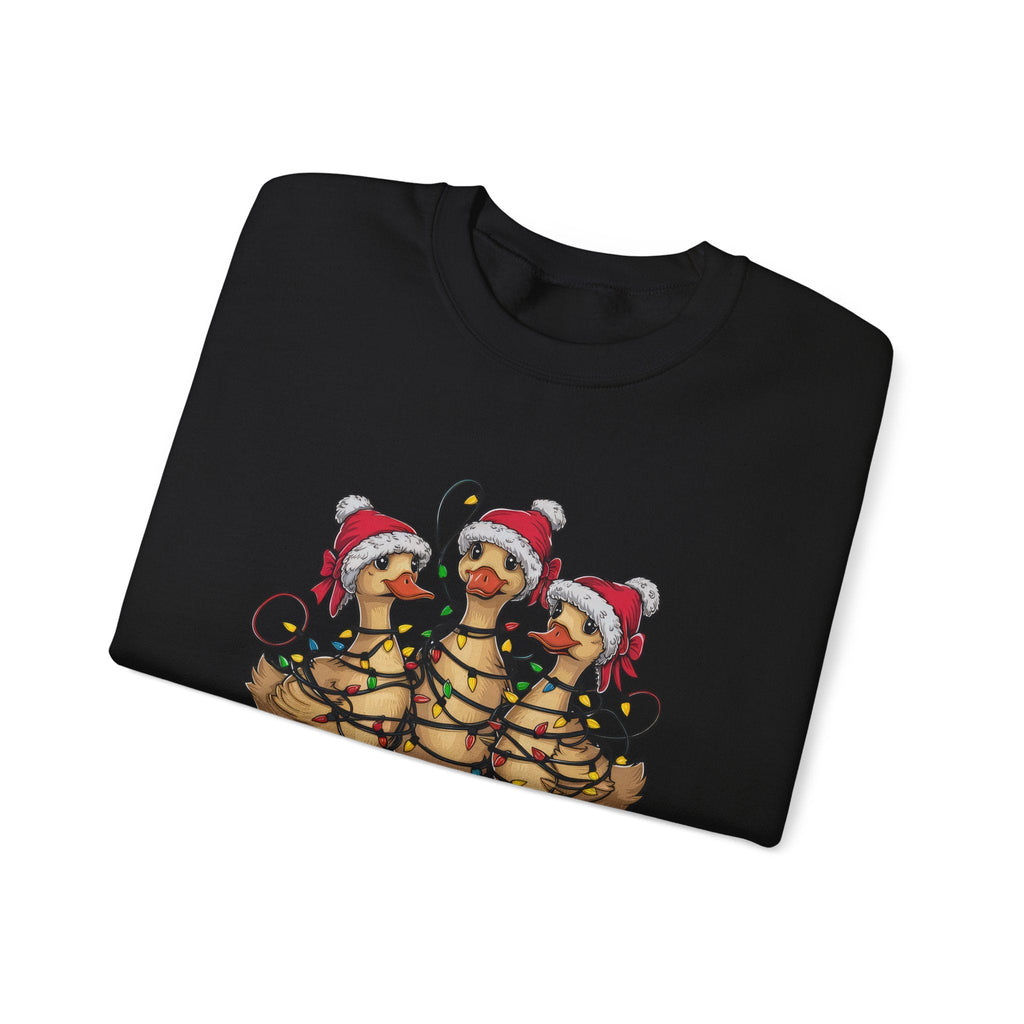 Christmas Ducks Sweatshirt, Animals Christmas Sweatshirt by PopCultureByDesign36