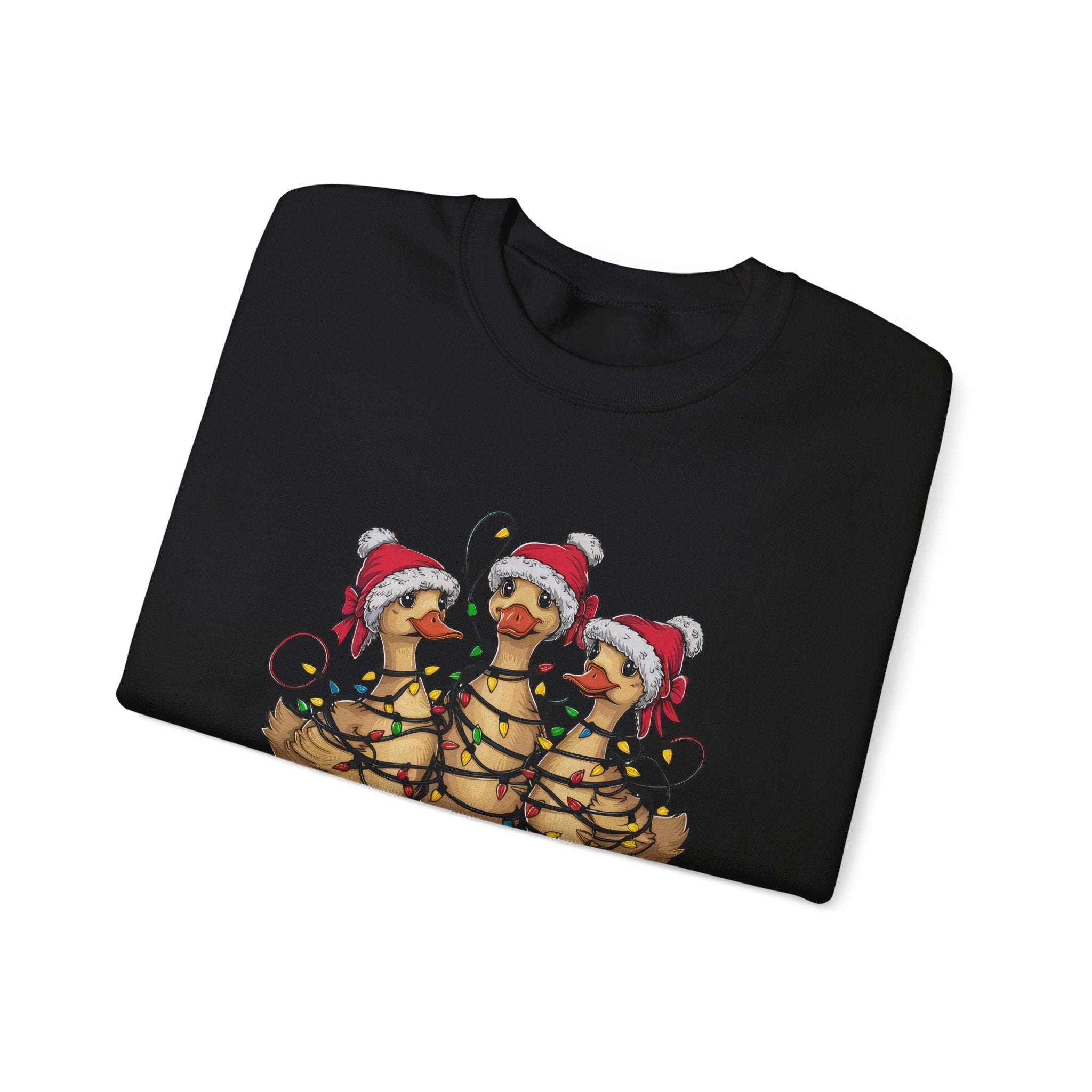 Christmas Ducks Sweatshirt, Animals Christmas Sweatshirt by PopCultureByDesign36