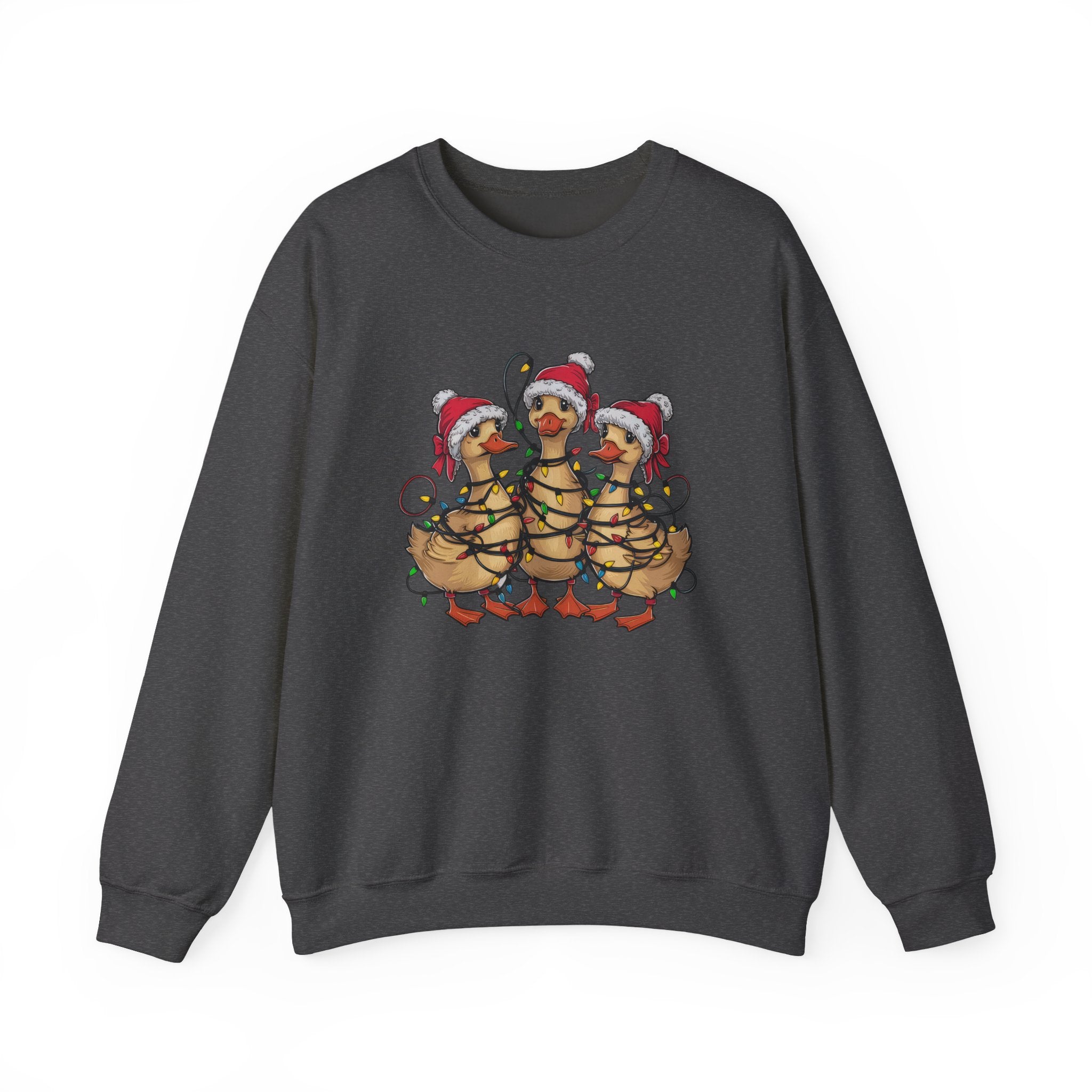 Christmas Ducks Sweatshirt, Animals Christmas Sweatshirt by PopCultureByDesign36