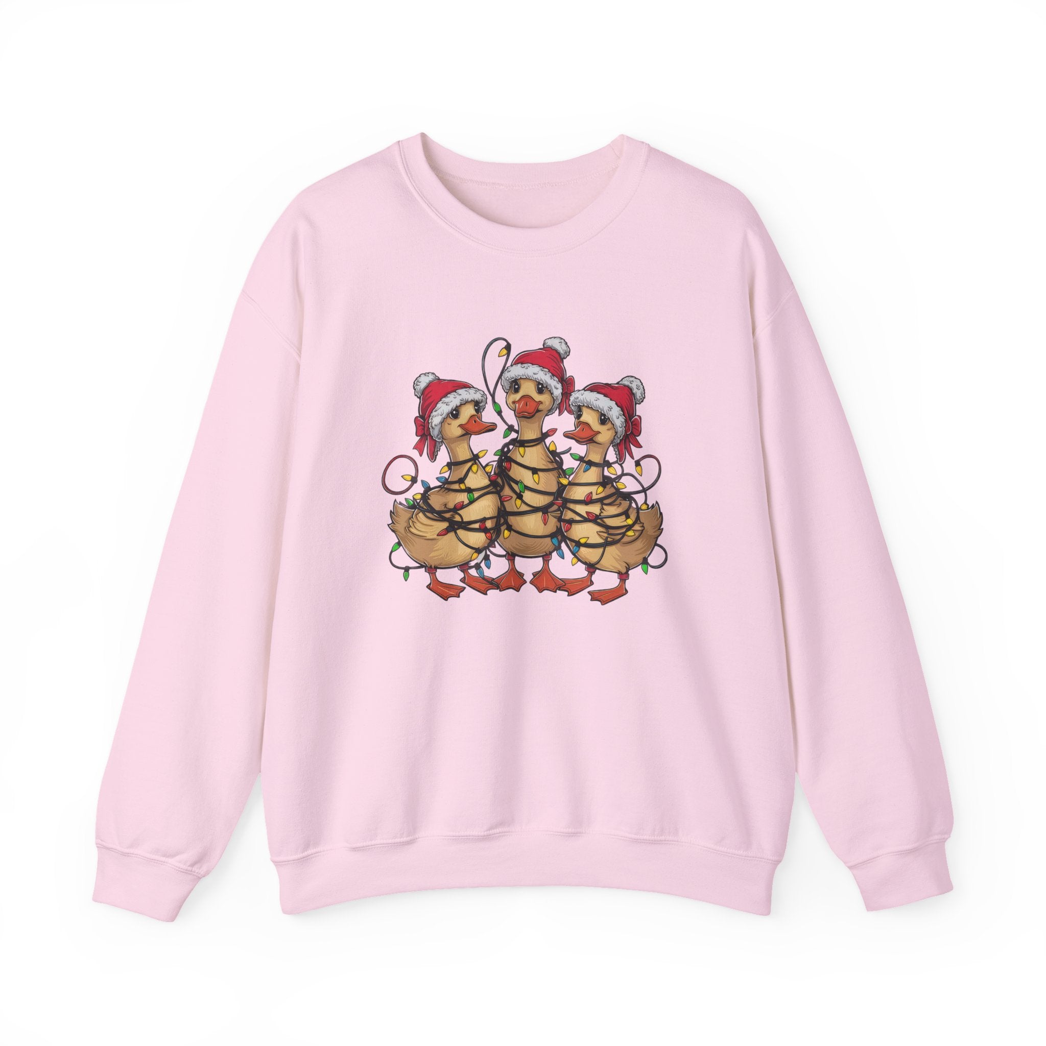 Christmas Ducks Sweatshirt, Animals Christmas Sweatshirt by PopCultureByDesign36