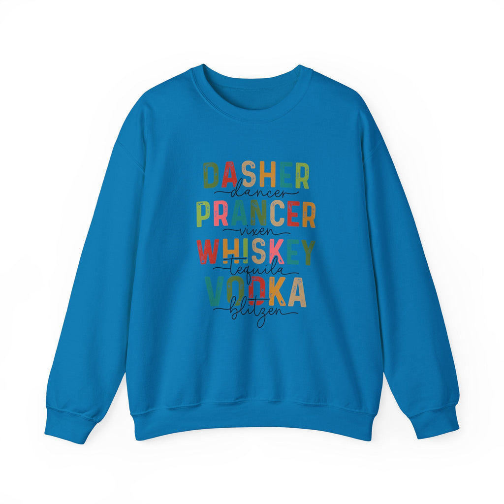 Christmas Party Drinking Sweatshirt, Christmas Drinking by PopCultureByDesign36