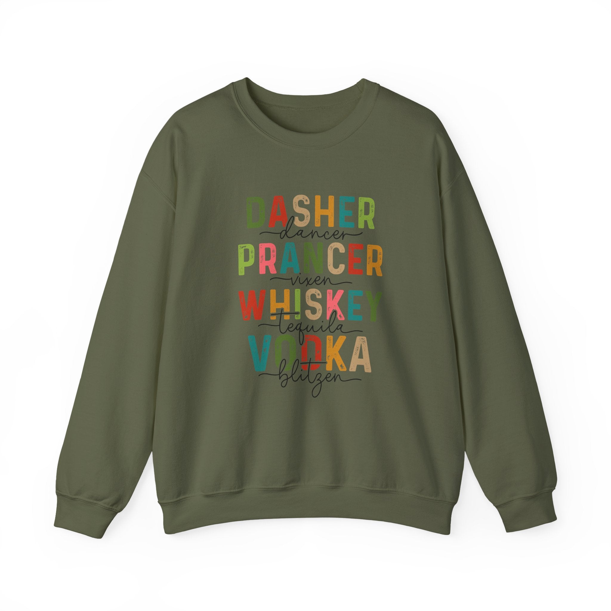 Christmas Party Drinking Sweatshirt, Christmas Drinking by PopCultureByDesign36