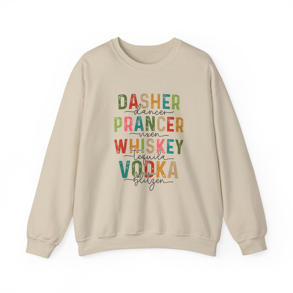 Christmas Party Drinking Sweatshirt, Christmas Drinking by PopCultureByDesign36