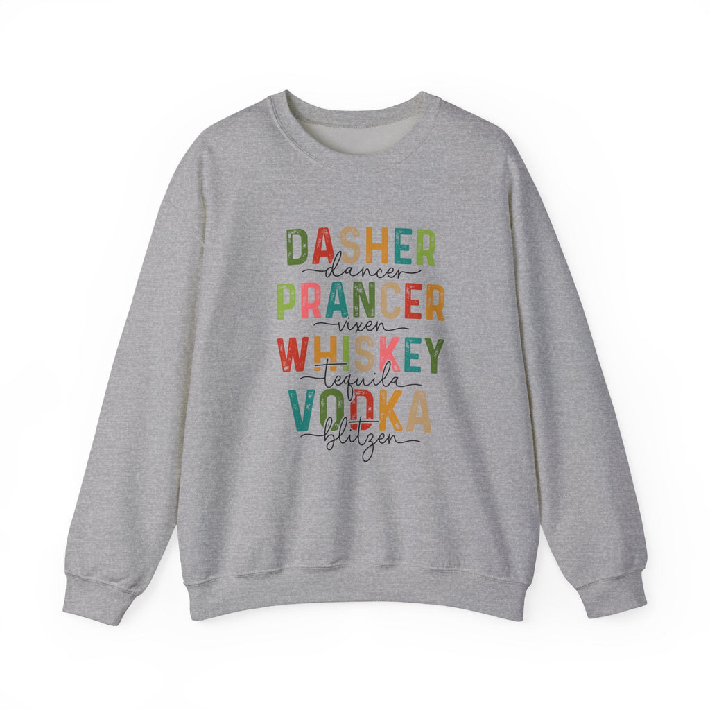 Christmas Party Drinking Sweatshirt, Christmas Drinking by PopCultureByDesign36