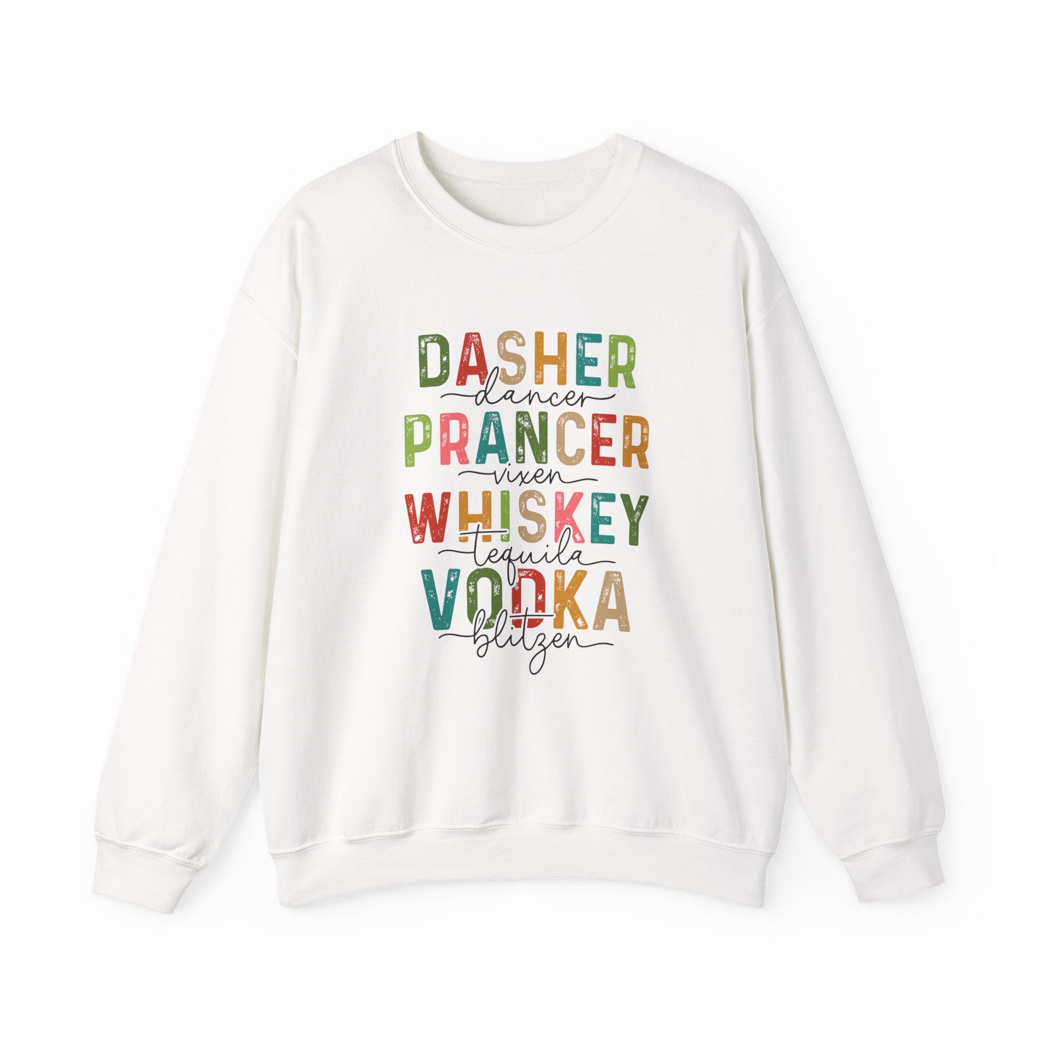 Christmas Party Drinking Sweatshirt, Christmas Drinking by PopCultureByDesign36