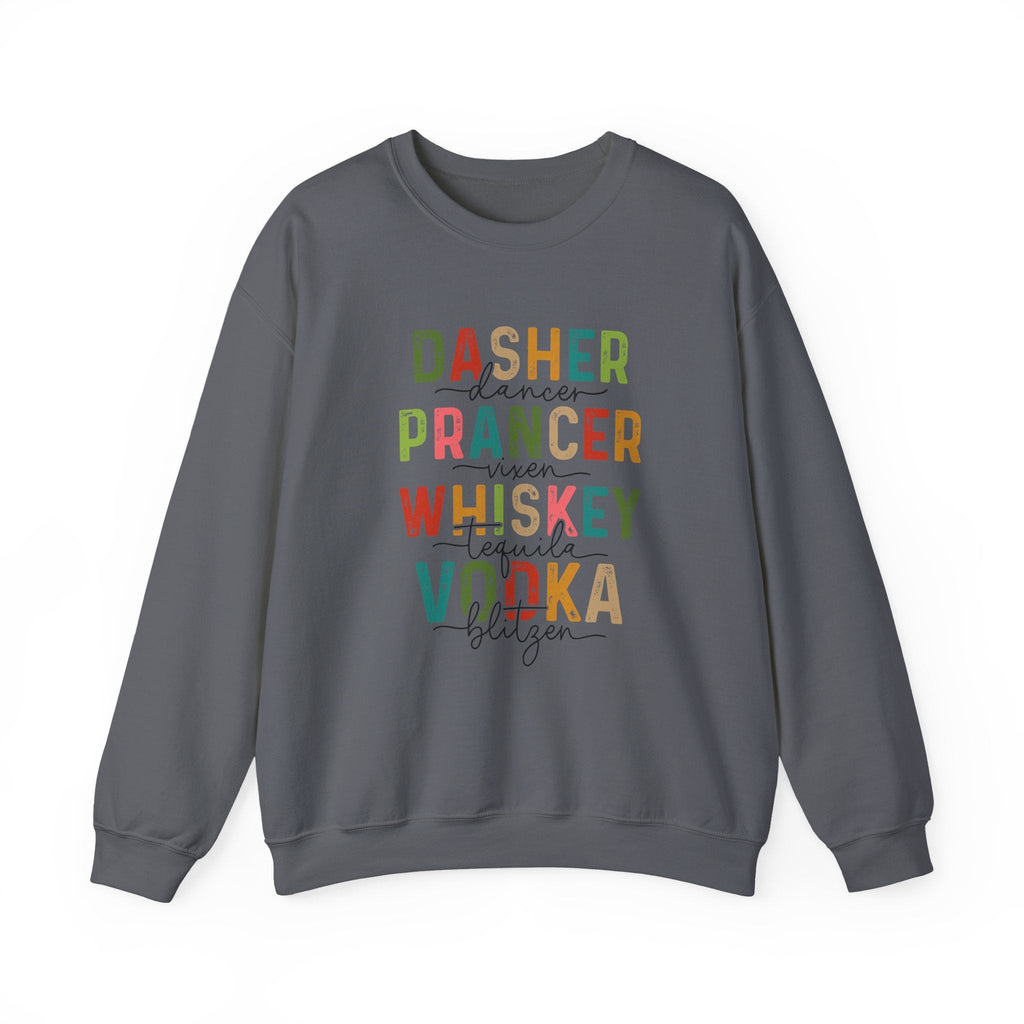 Christmas Party Drinking Sweatshirt, Christmas Drinking by PopCultureByDesign36