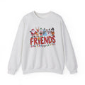 Christmas Santa and Friends Sweatshirt, Holiday Festive Top by PopCultureByDesign36