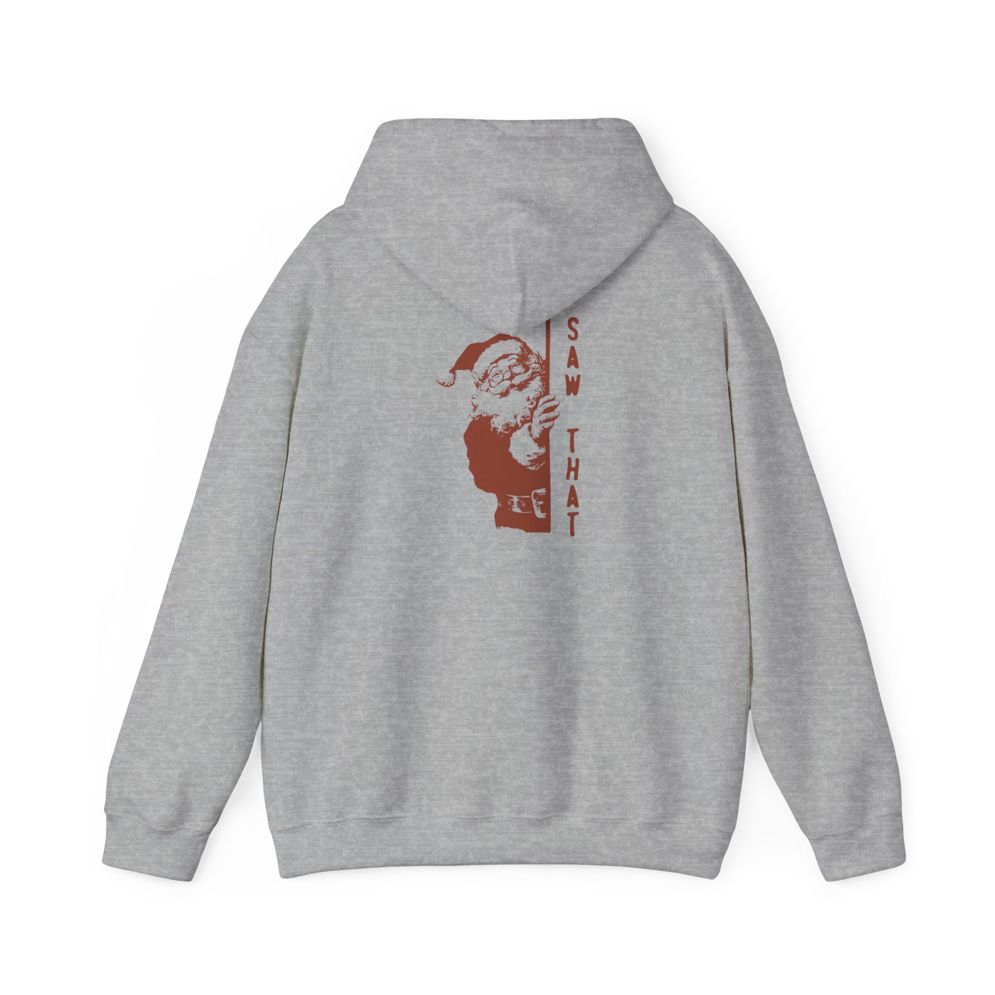 Christmas Santa Hoodie, Funny Santa Hoodie, Santa Hoodie by PopCultureByDesign36