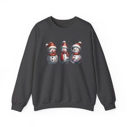 Christmas Snowman Sweatshirt, Christmas Sweatshirt,Family Christmas Sweatshirt - Popbydesign
