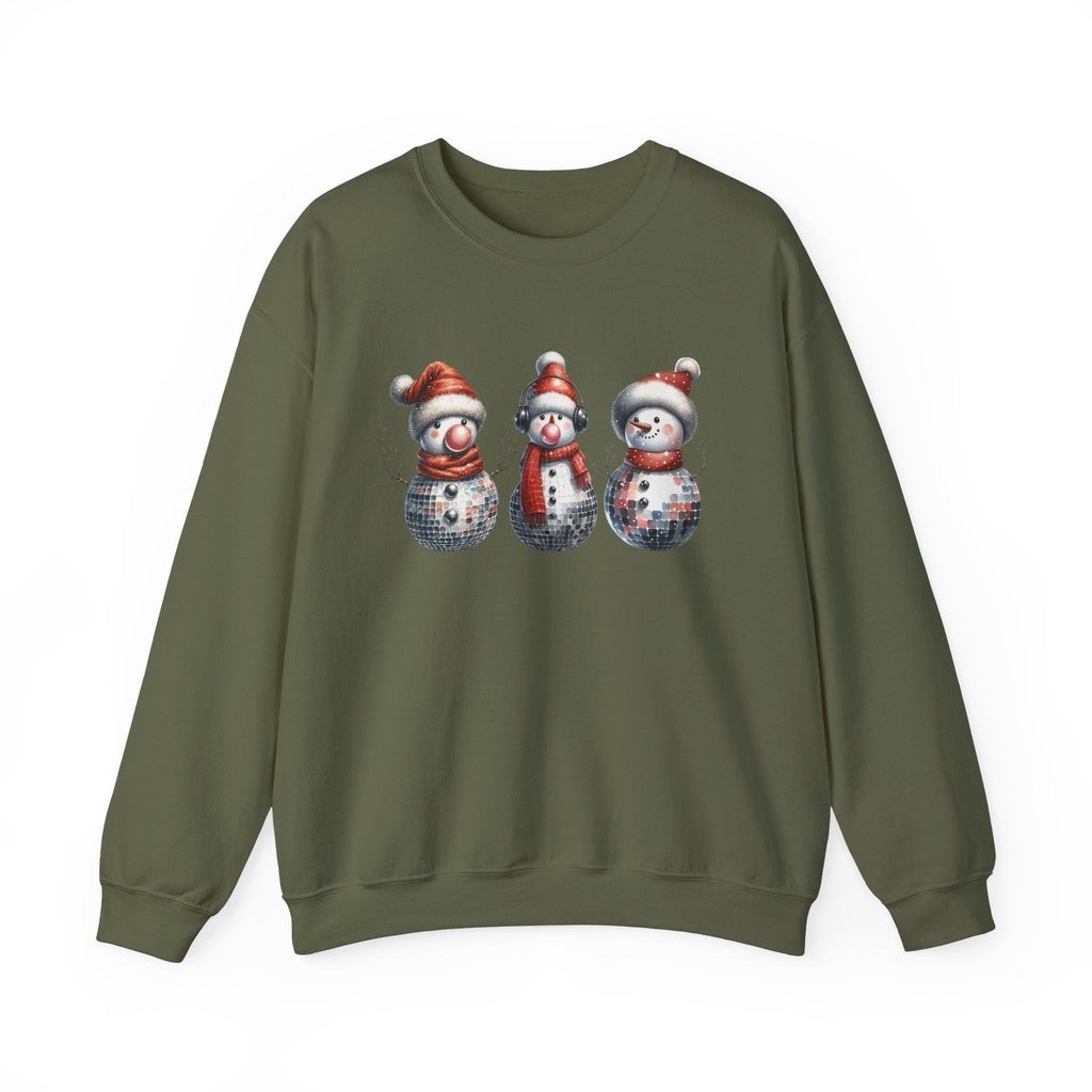 Christmas Snowman Sweatshirt, Christmas Sweatshirt,Family Christmas Sweatshirt by PopCultureByDesign36