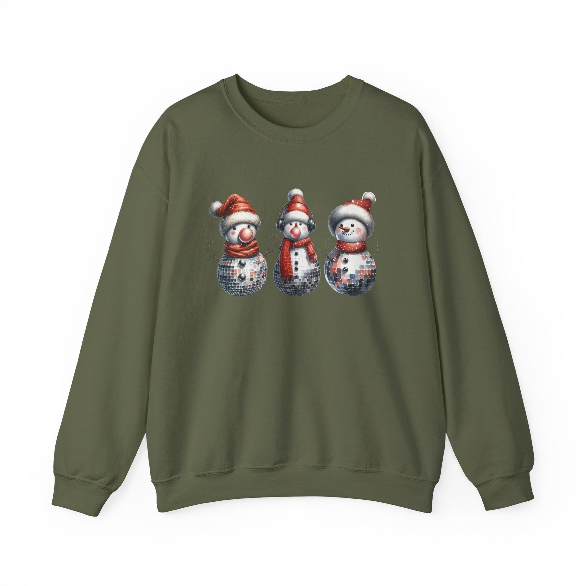 Christmas Snowman Sweatshirt, Christmas Sweatshirt,Family Christmas Sweatshirt - Popbydesign