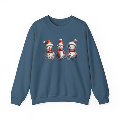 Christmas Snowman Sweatshirt, Christmas Sweatshirt,Family Christmas Sweatshirt - Popbydesign