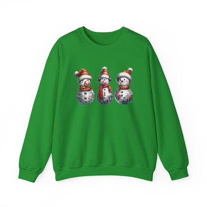 Christmas Snowman Sweatshirt, Christmas Sweatshirt,Family Christmas Sweatshirt - Popbydesign