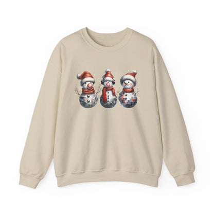 Christmas Snowman Sweatshirt, Christmas Sweatshirt,Family Christmas Sweatshirt - Popbydesign