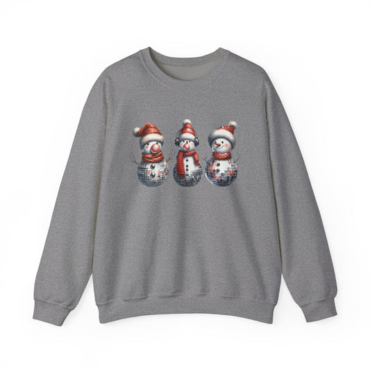 Christmas Snowman Sweatshirt, Christmas Sweatshirt,Family Christmas Sweatshirt - Popbydesign