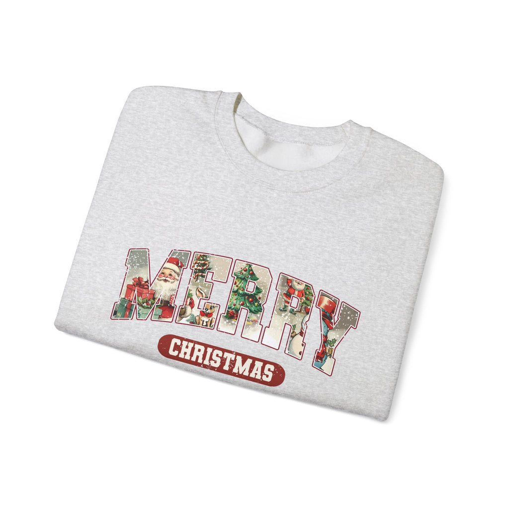 Christmas Sweatshirt, Merry Christmas Sweatshirt by PopCultureByDesign36