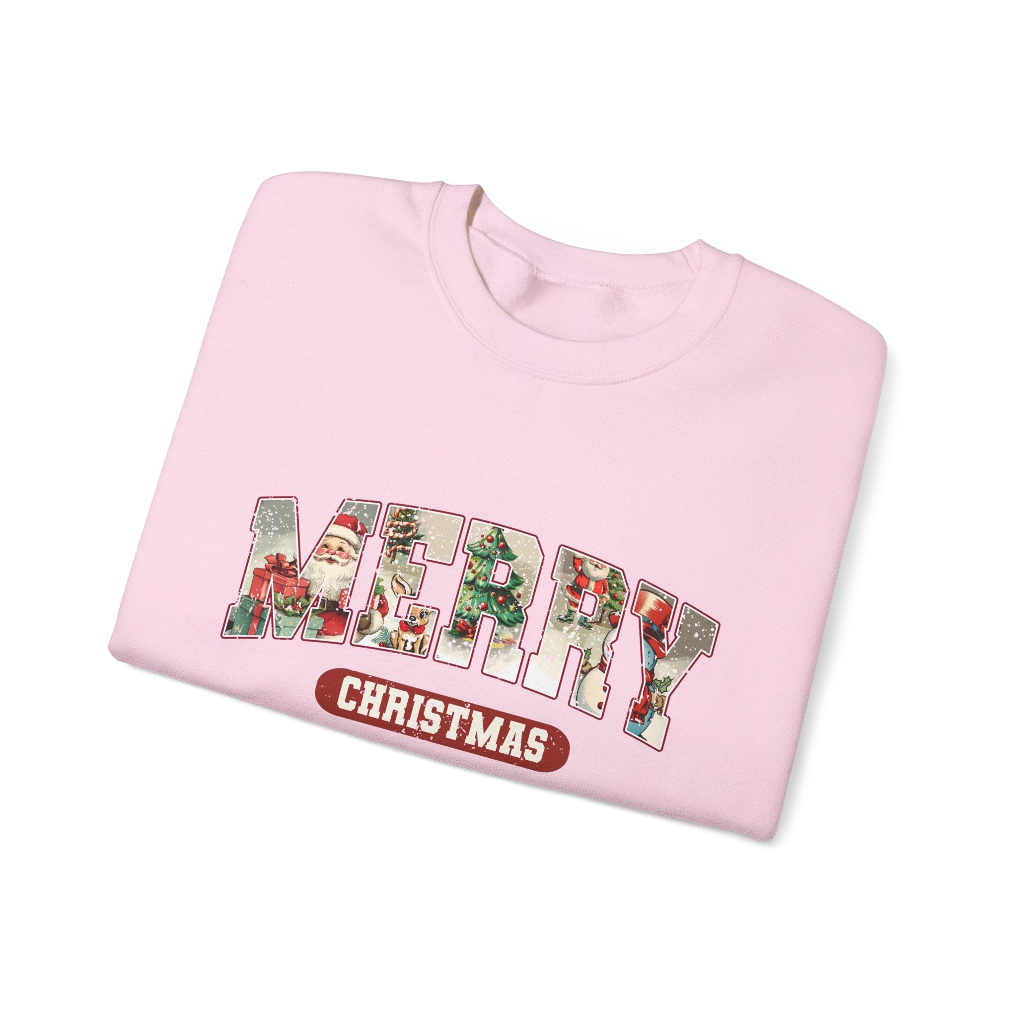 Christmas Sweatshirt, Merry Christmas Sweatshirt by PopCultureByDesign36