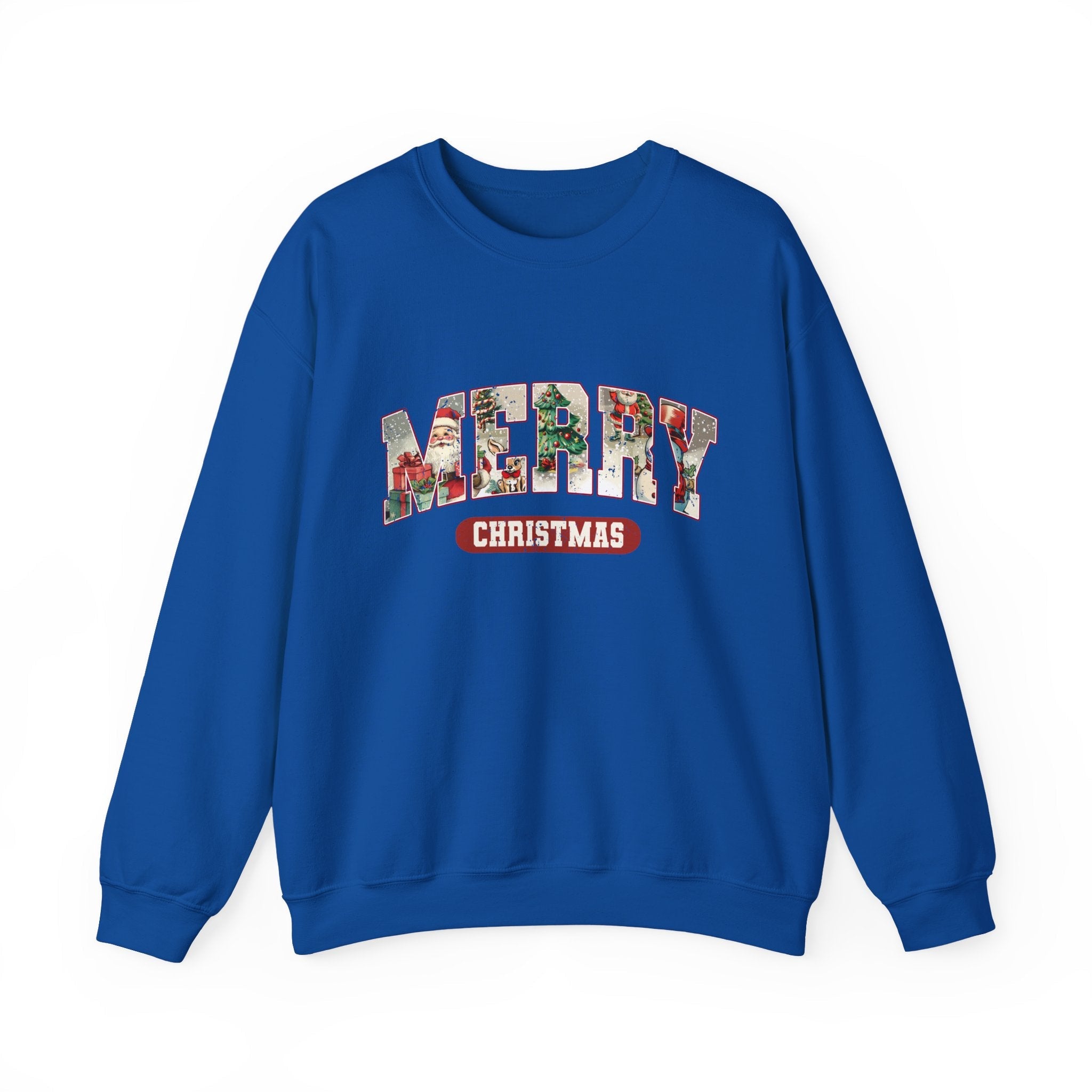 Christmas Sweatshirt, Merry Christmas Sweatshirt by PopCultureByDesign36