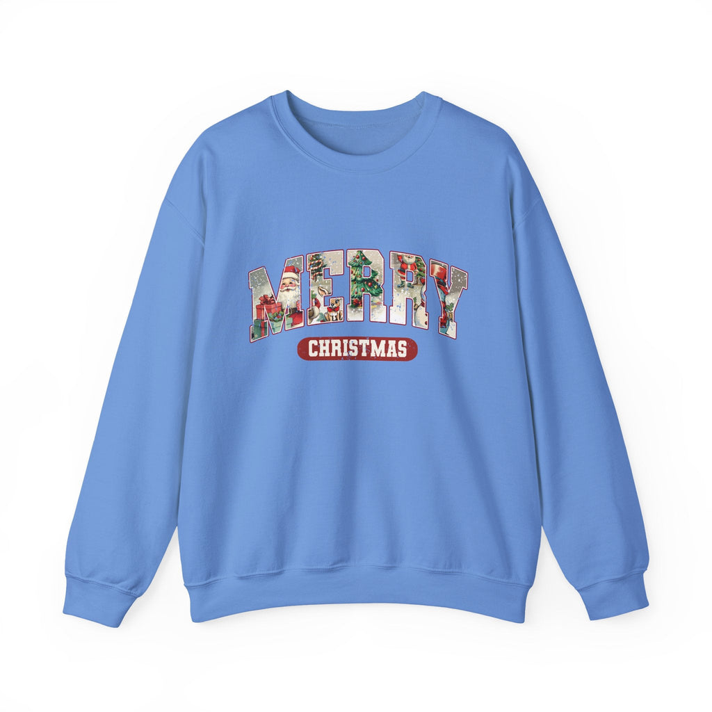 Christmas Sweatshirt, Merry Christmas Sweatshirt by PopCultureByDesign36