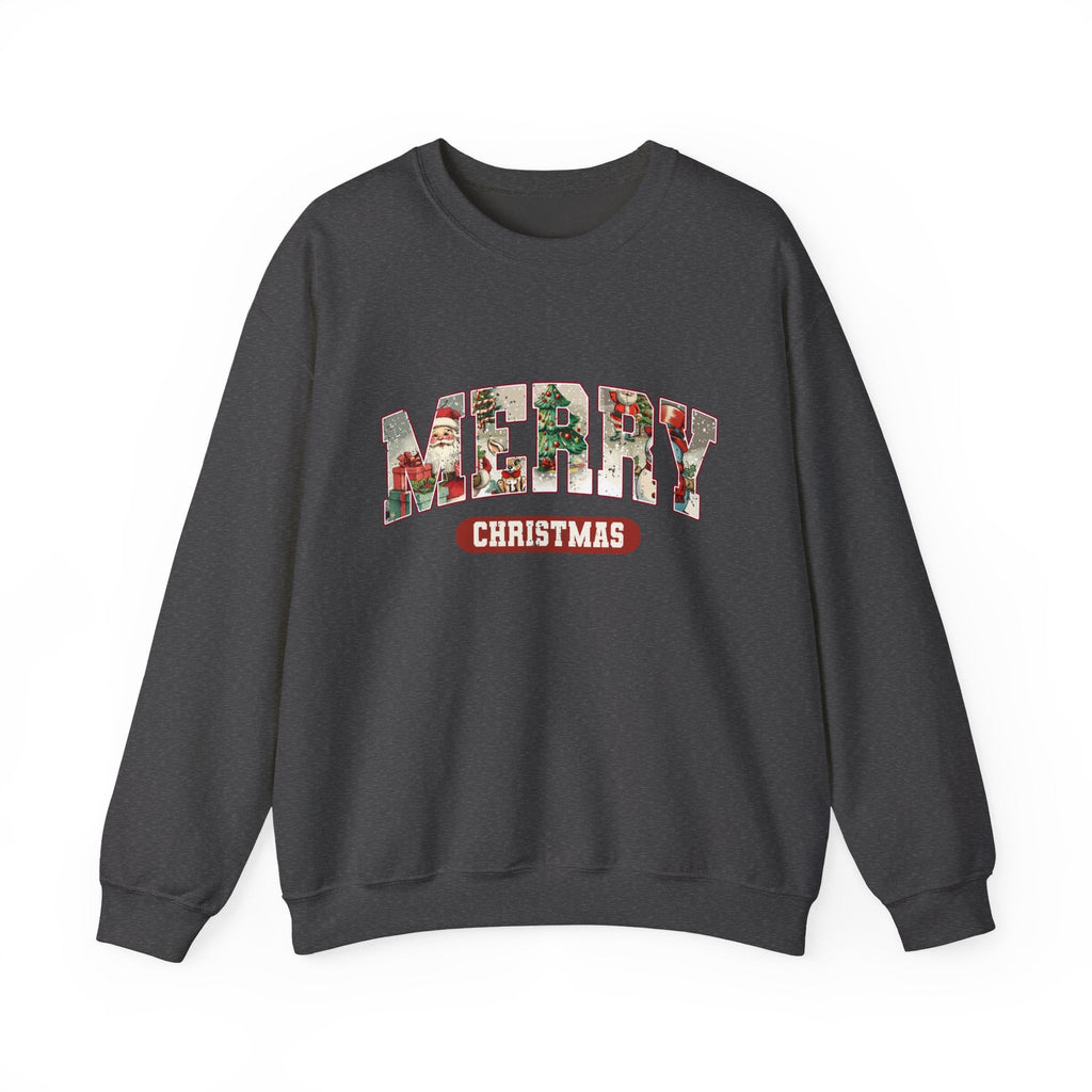 Christmas Sweatshirt, Merry Christmas Sweatshirt by PopCultureByDesign36